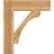 Ekena Millwork Legacy Block Rough Sawn Bracket, Western Red Cedar, 6"W x 28"D x 32"H BKT06X28X32LEC05RWR - alternate 3